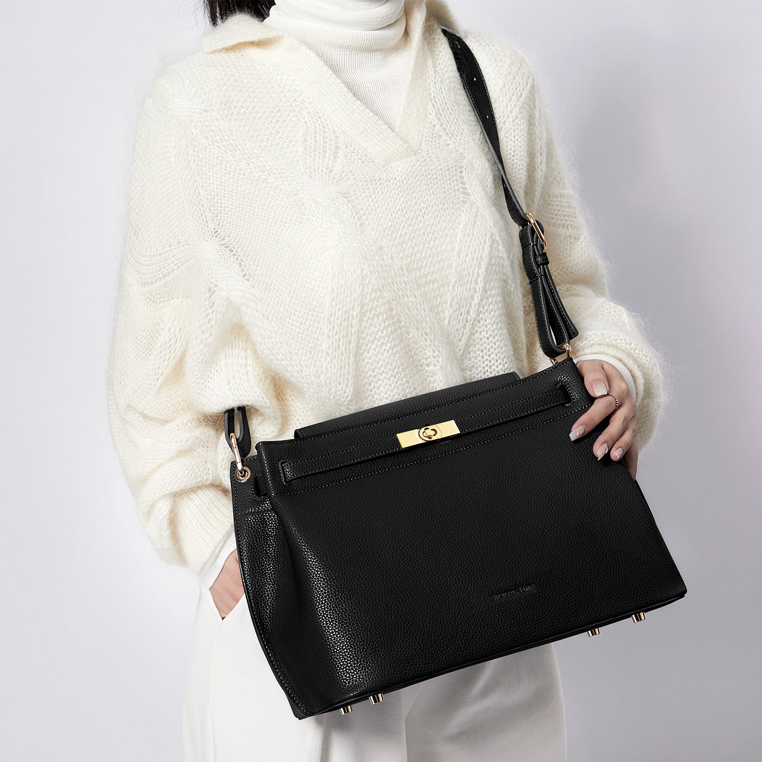 Business - Tasche &quot;Alla&quot; in Schwarz