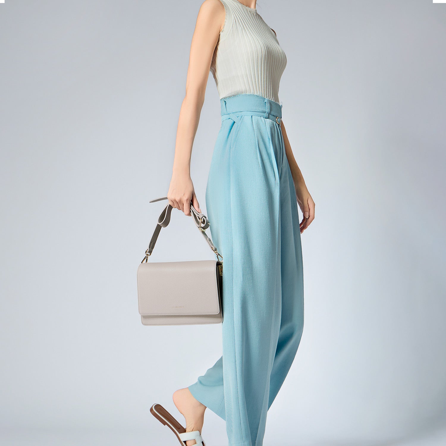 Handtasche &quot;Luna&quot; in Nude