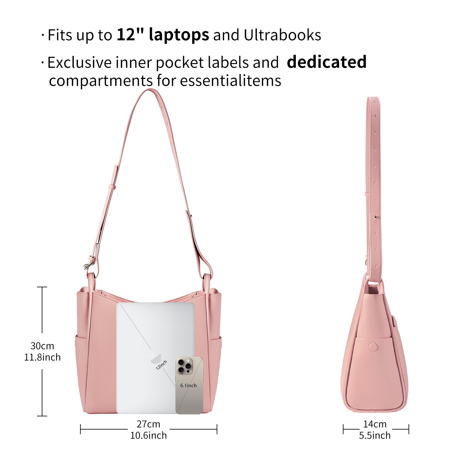Handtasche &quot;Olivia&quot; in Pink