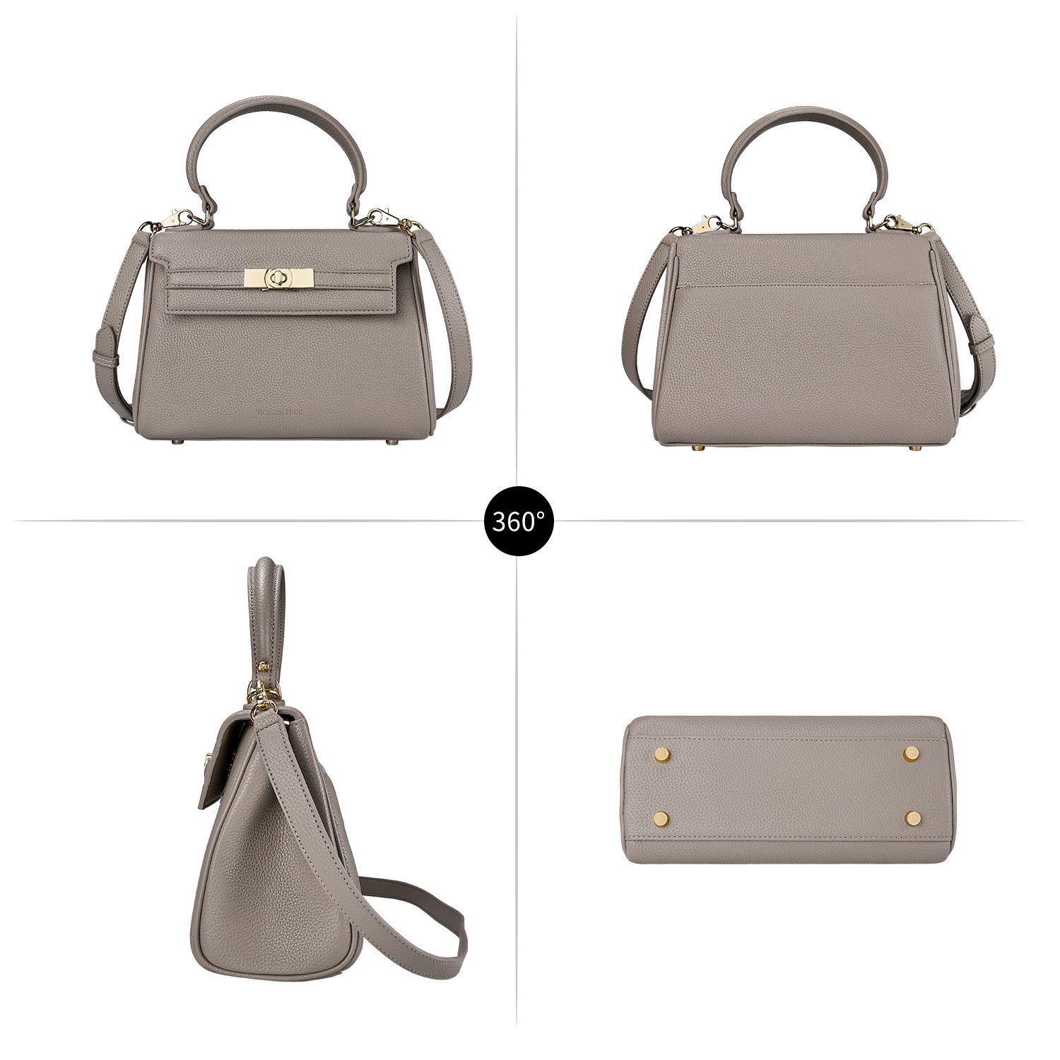 Victoria Small Damenhandtasche in Nude