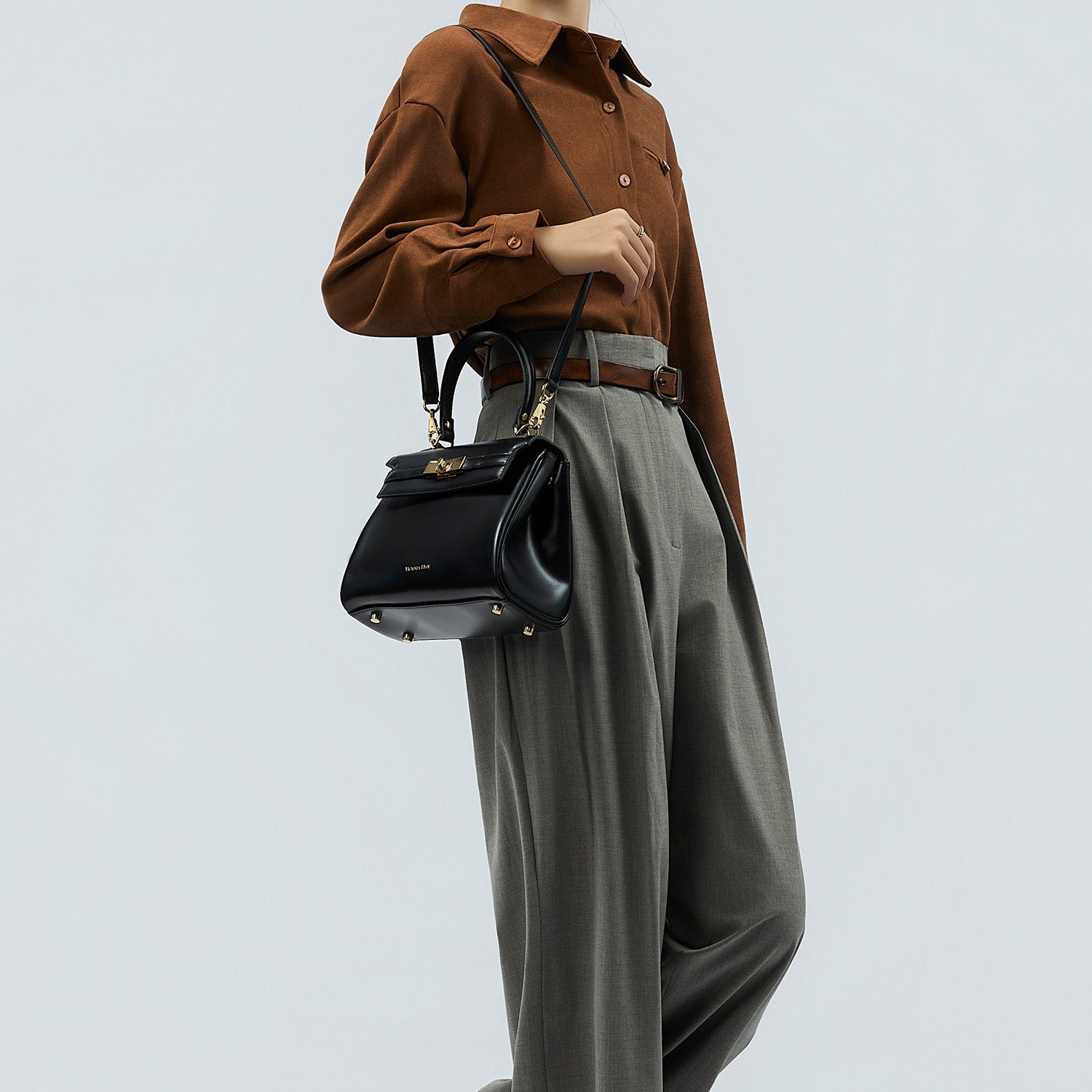 Victoria Small Damenhandtasche in Schwarz