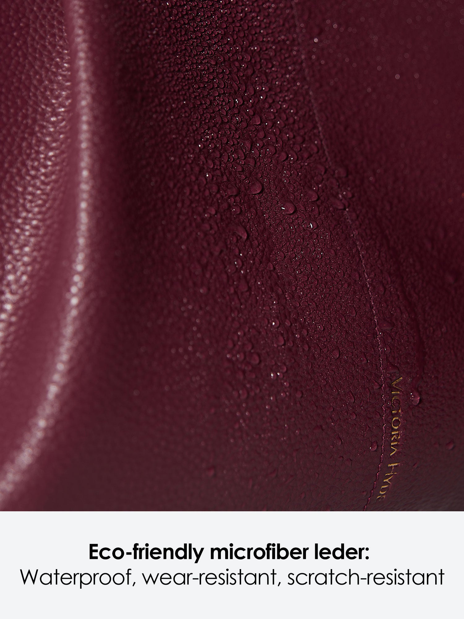 Business Tasche Ada in Rot für Damen, elegante Laptop-Handtasche bis 16 Zoll aus veganem Mikrofaser-Leder für Büro und Geschäftsreisen