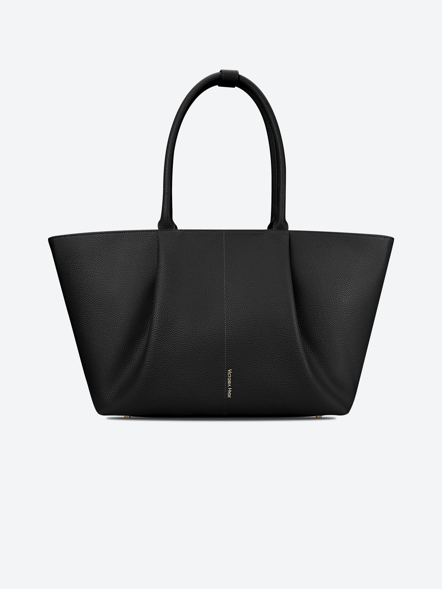 Business-Tasche Ada in Schwarz für Damen, elegante Laptop-Handtasche bis 16 Zoll aus veganem Mikrofaser-Leder für Büro, Meetings und Business-Reisen