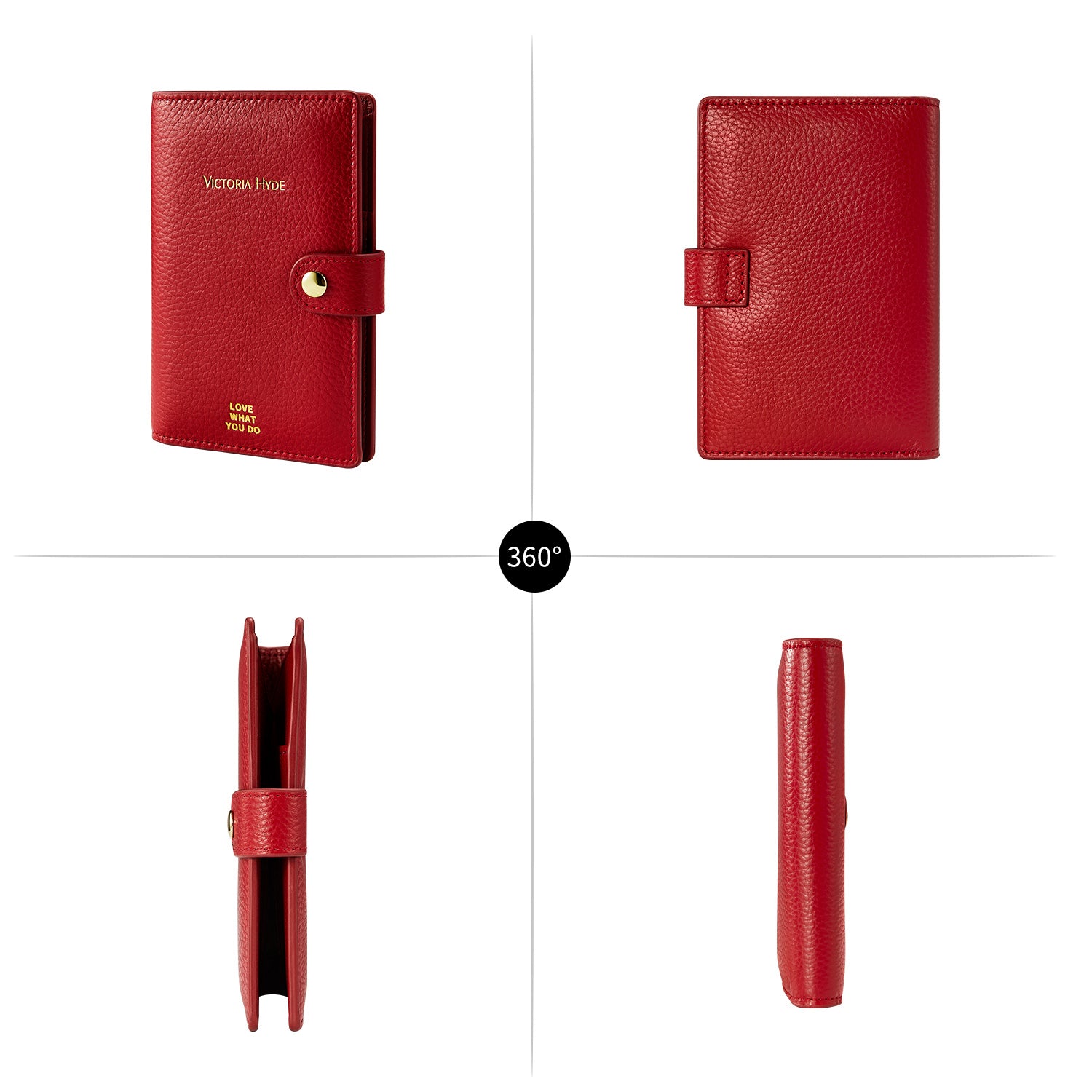 Amelia_Passport_Holder_in_Cherry_Red for business women