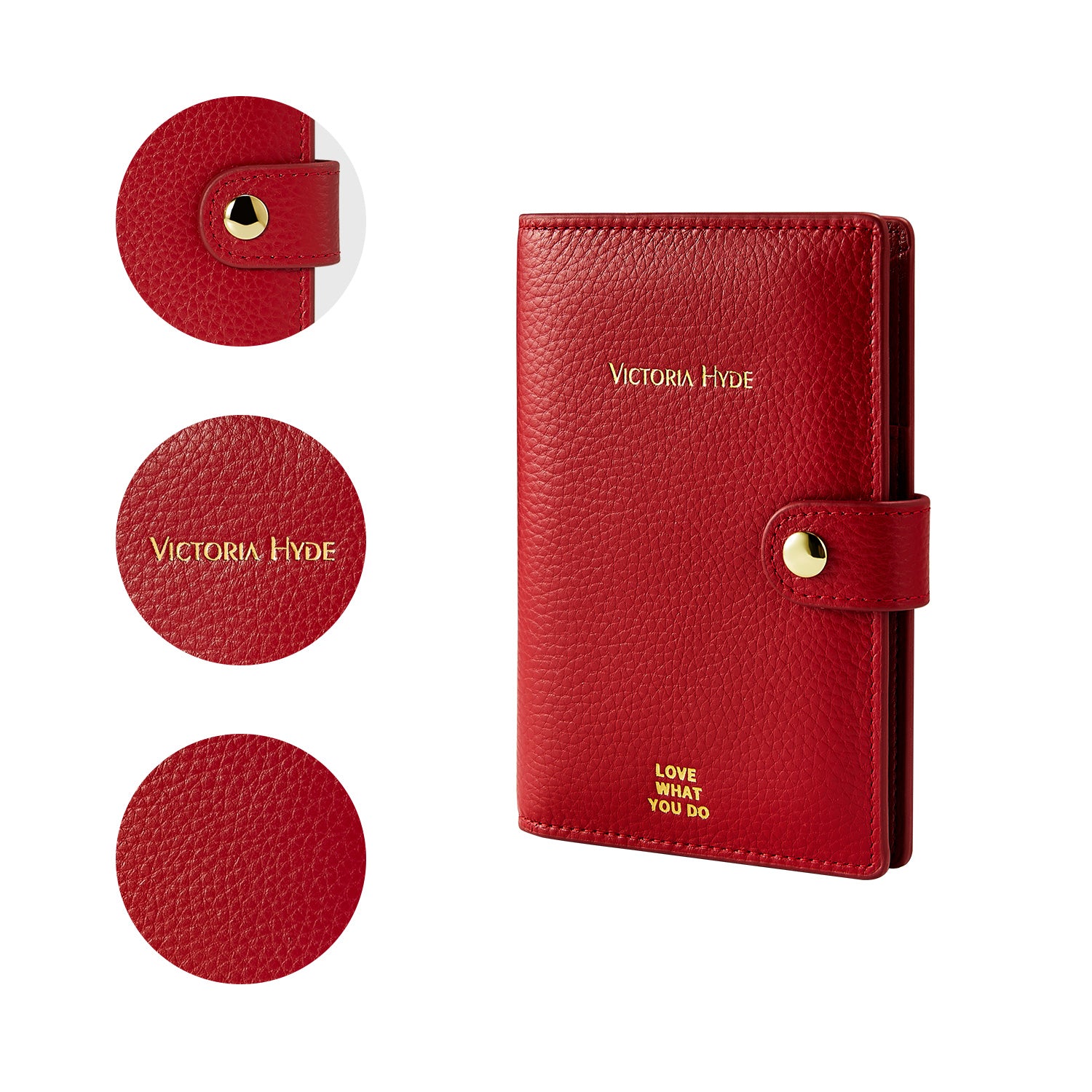 Amelia_Passport_Holder_in_Cherry_Red for business women