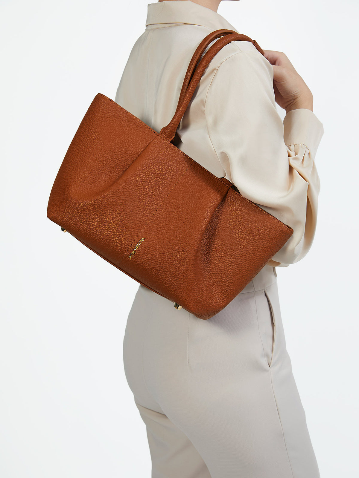 Business &amp; Laptop Handtasche Ada Klein Braun