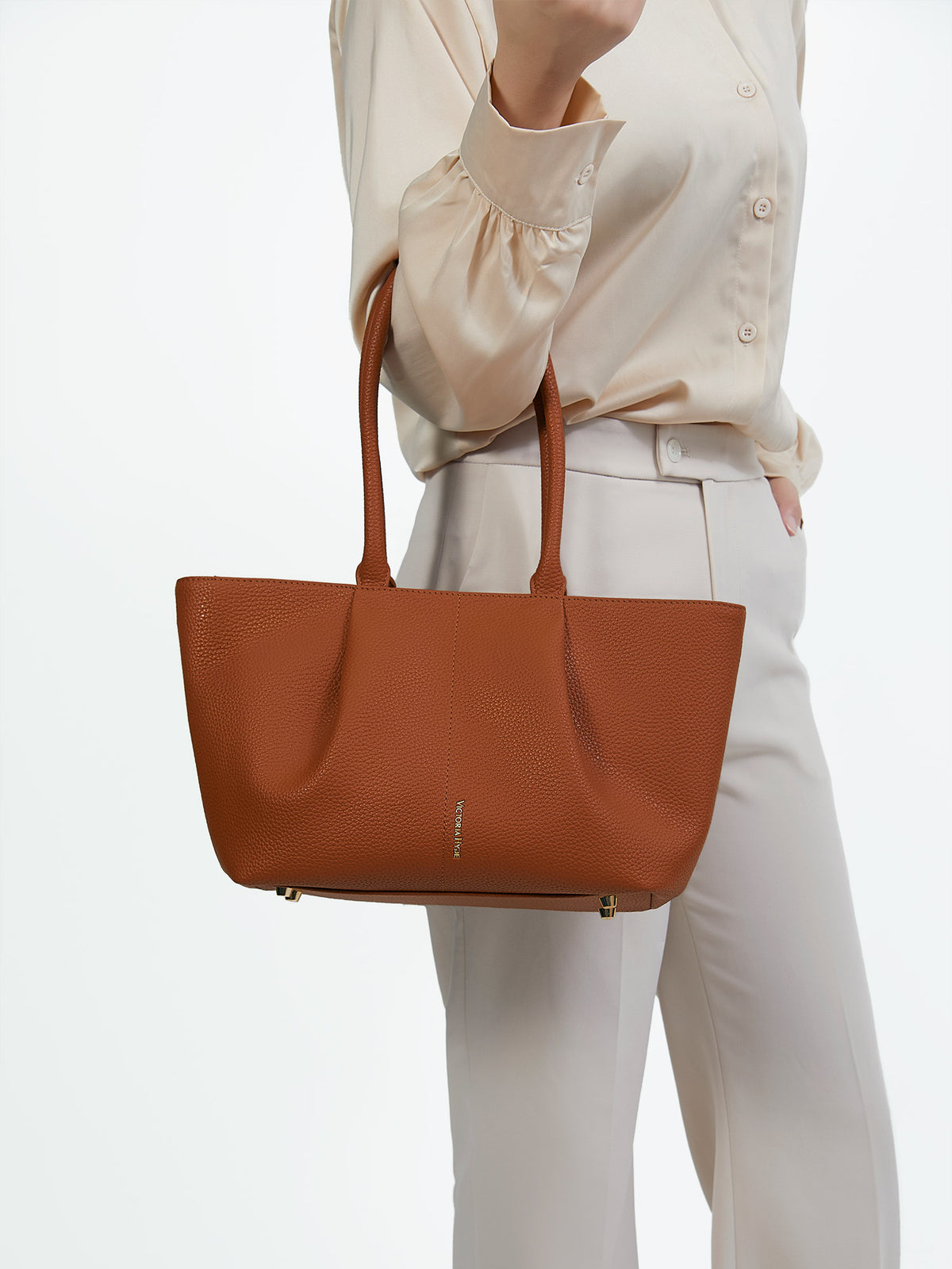 Business &amp; Laptop Handtasche Ada Klein Braun