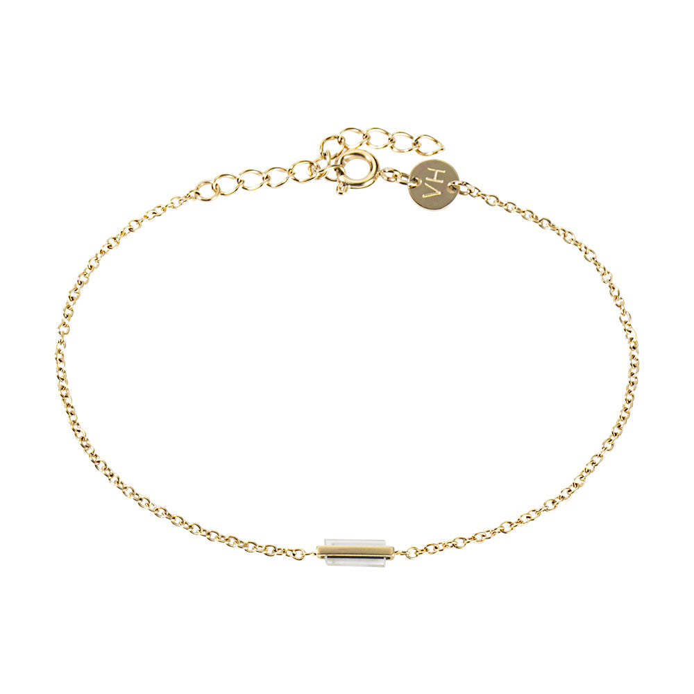 Victoria Hyde, VH80022F, Sudbury Hill, Armband, Schmuck, Glas Gold, Vorderansicht