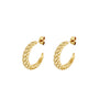 Earrings Conch in Gold 