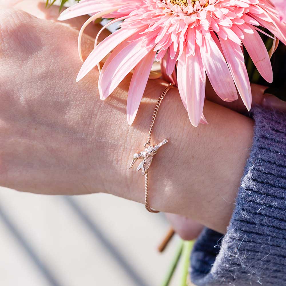 Victoria Hyde, VH82001F, Maida Vale Bird, Armband, Roségold, Modelbild-1
