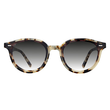 Victoria Hyde, VH90018F, Una, Sonnenbrille, Schwarz-Weiß Muster, Vorderansicht