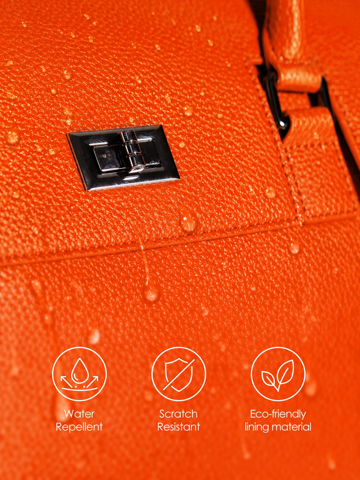 Business Laptop Tasche Jolene groß orange | Für Laptops bis 16