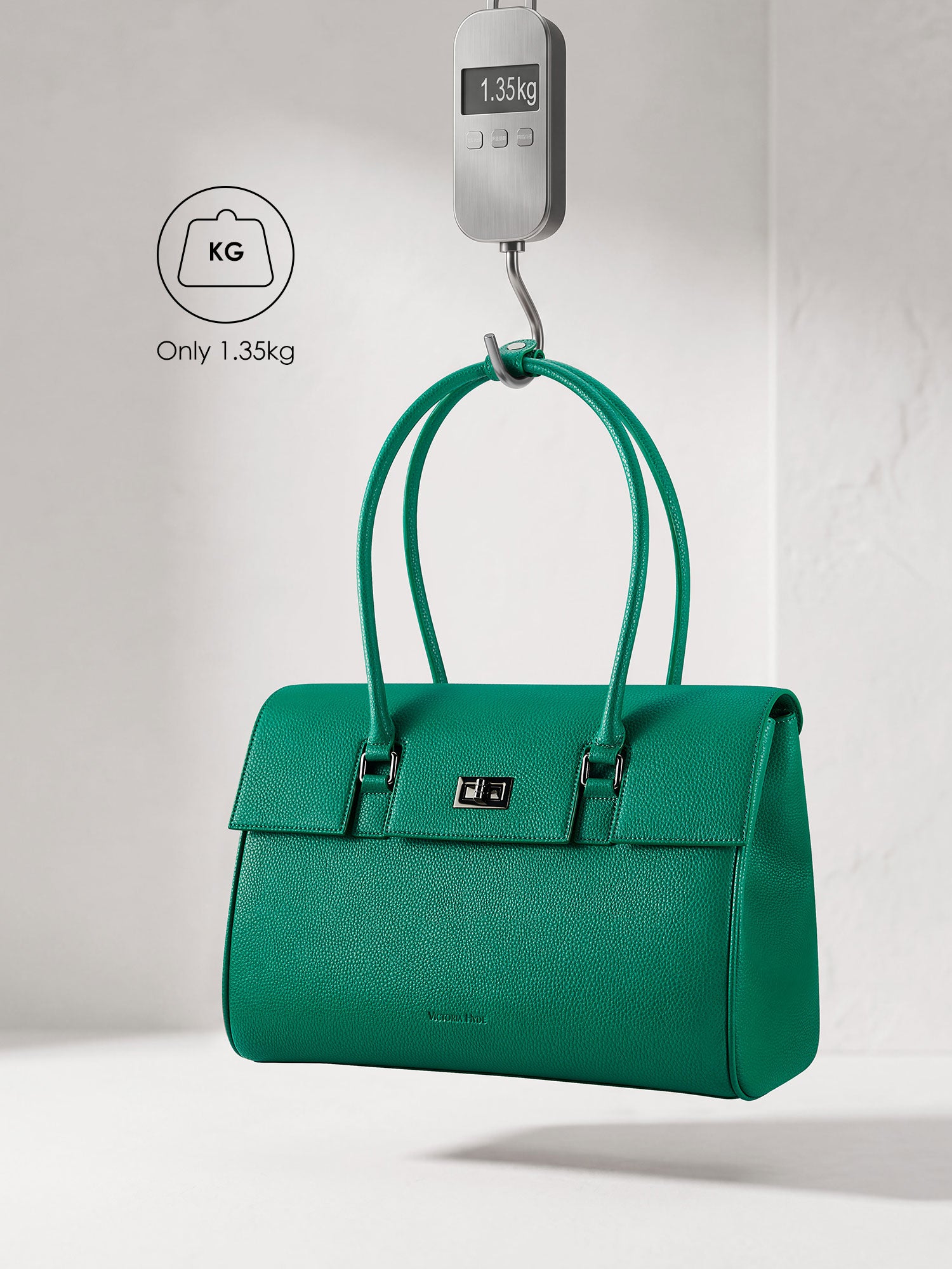 Business & Laptop Handbag Jolene Large Green | Fits up to 15