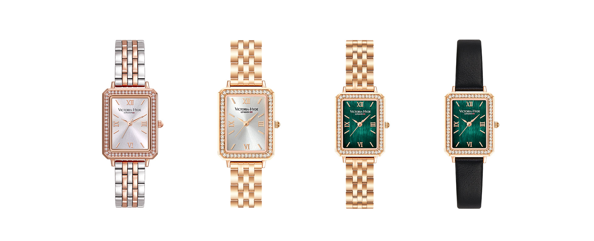 Westminster Green Rose Gold Watch – Victoria Hyde London