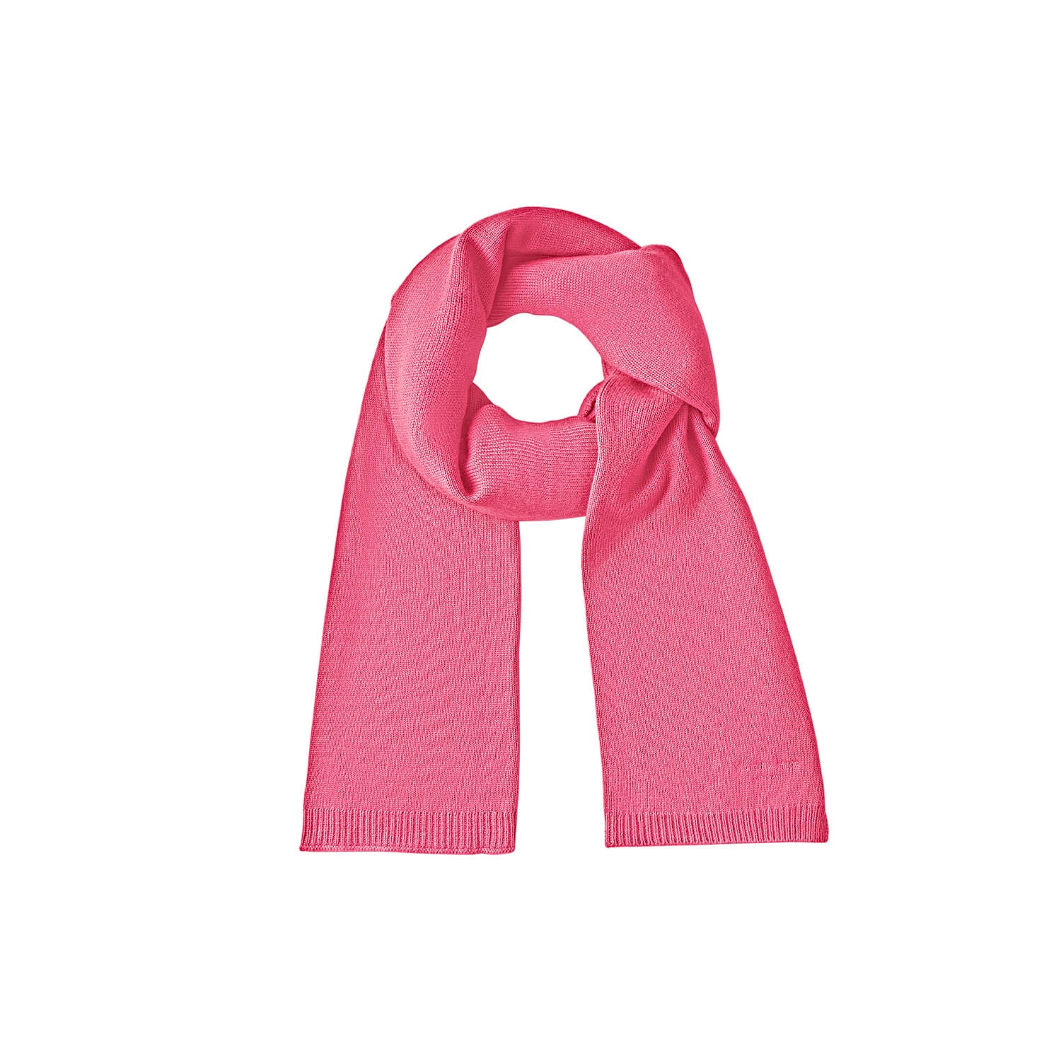 Victoria Hyde "Meta" pink wool scarf, 100% wool, soft and warm, elegant 200x40 cm design, perfect for daily wear or special occasions.
