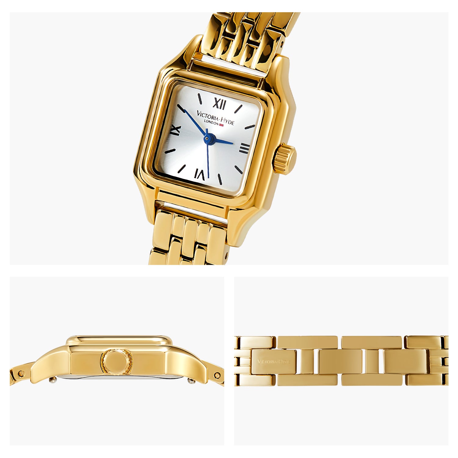 Victoria Hyde minimalist women’s watch. Elegant, timeless design with Miyota 2035 movement, eco-friendly copper case, mineral glass, and 3 ATM water resistance. Versatile for any occasion