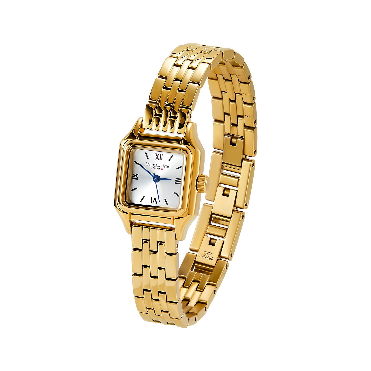 Victoria Hyde minimalist women’s watch. Elegant, timeless design with Miyota 2035 movement, eco-friendly copper case, mineral glass, and 3 ATM water resistance. Versatile for any occasion