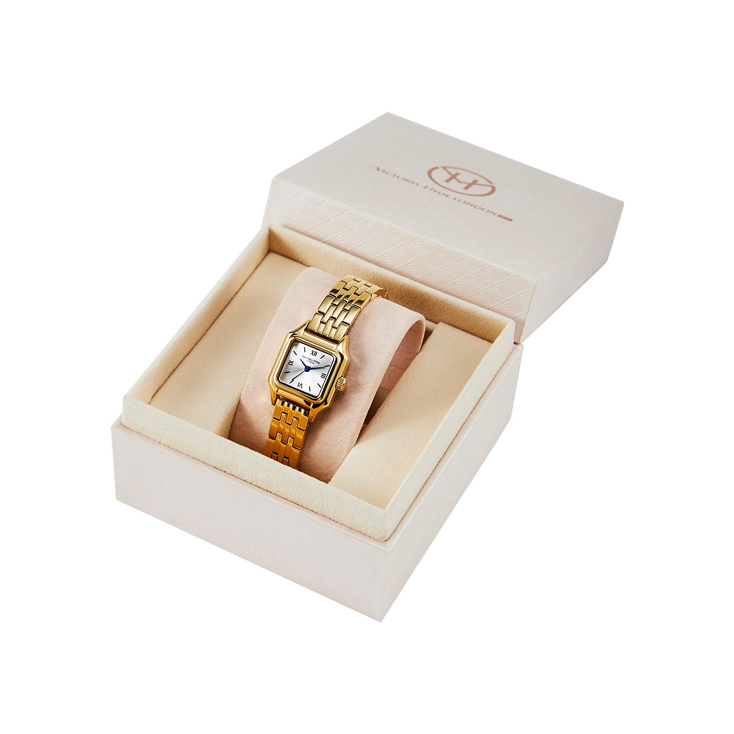 Victoria Hyde minimalist women’s watch. Elegant, timeless design with Miyota 2035 movement, eco-friendly copper case, mineral glass, and 3 ATM water resistance. Versatile for any occasion