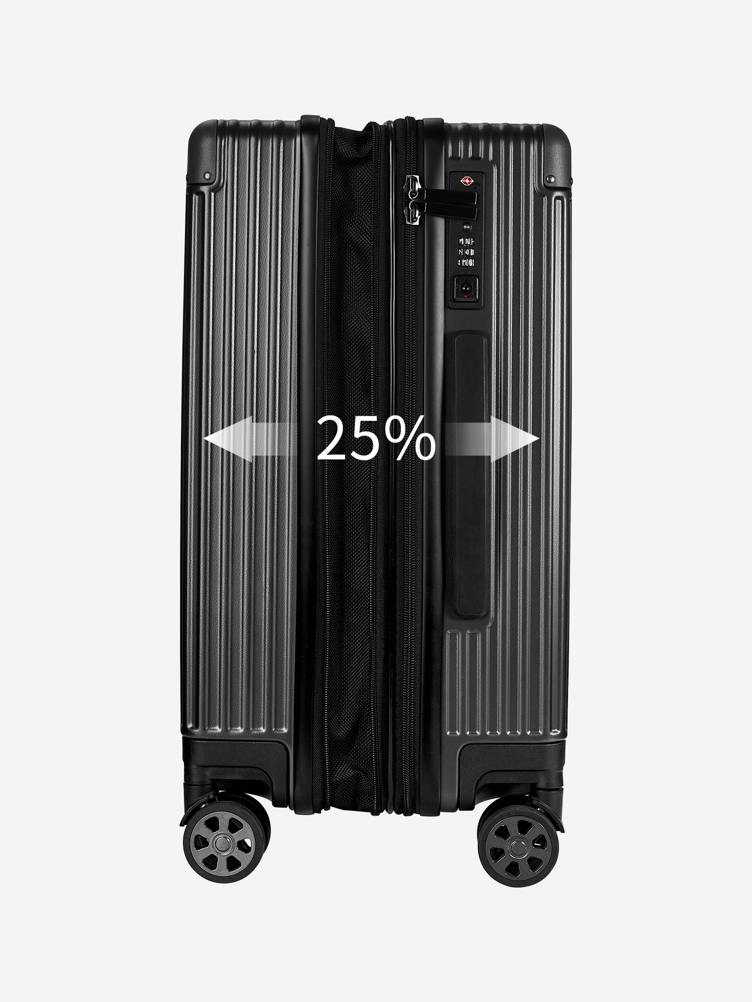 Victoria Hyde Dexter Trolley – compact polycarbonate suitcase with TSA lock, durable handles, lightweight design for comfortable travel.