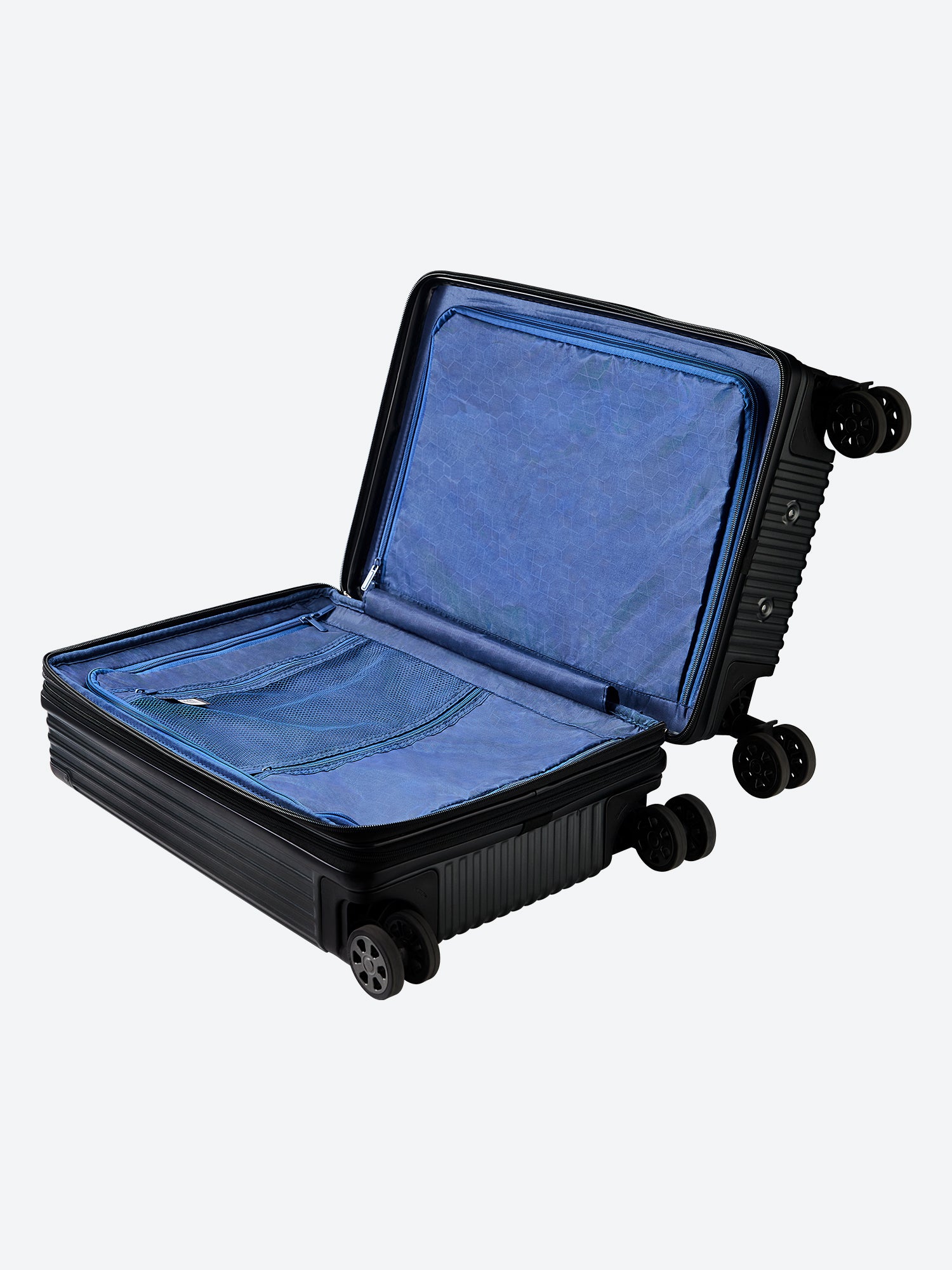 Victoria Hyde Dexter Trolley – compact polycarbonate suitcase with TSA lock, durable handles, lightweight design for comfortable travel.