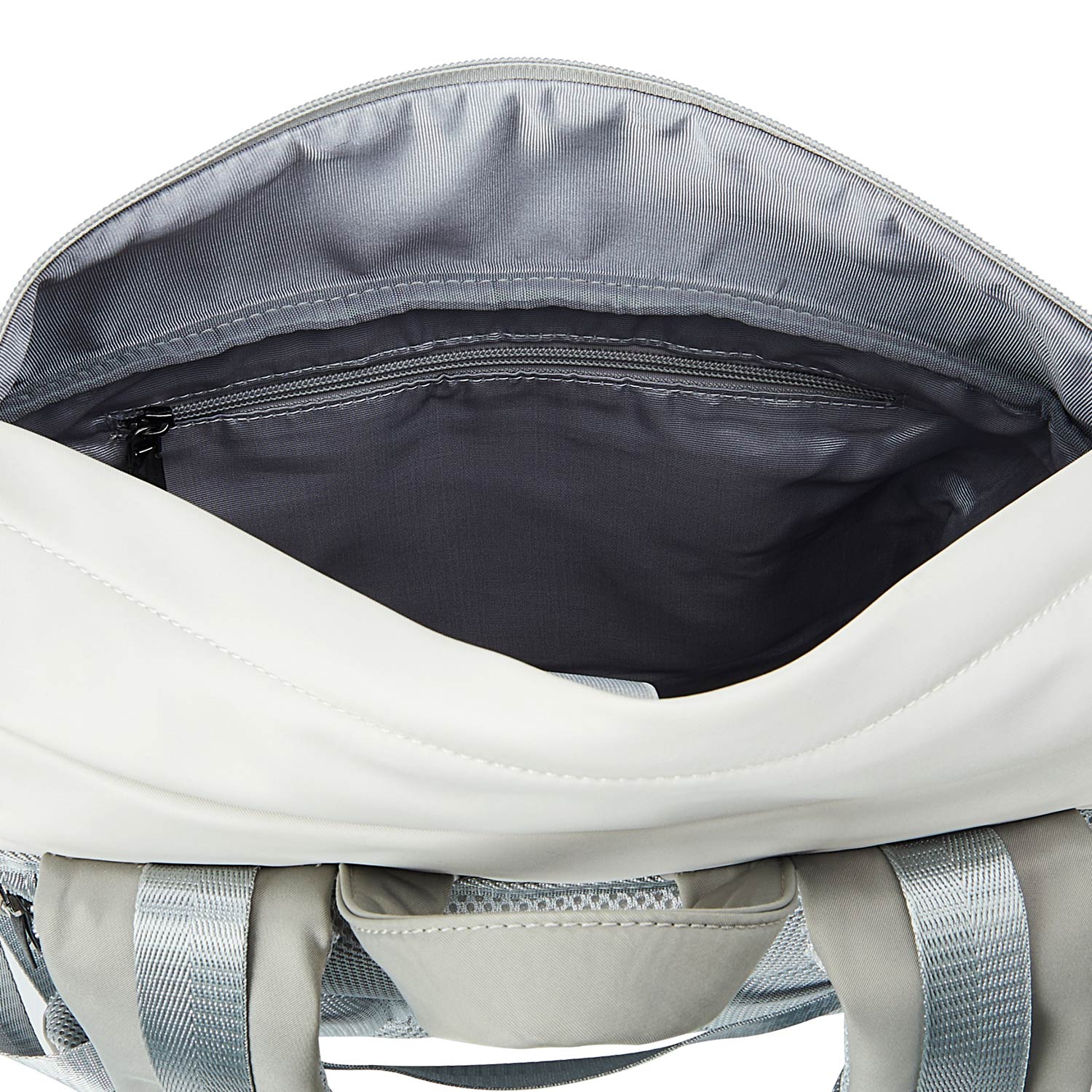 Victoria Hyde Wendy unisex work backpack in nylon with laptop compartment, Shandong silk lining, smart organization for commuters.