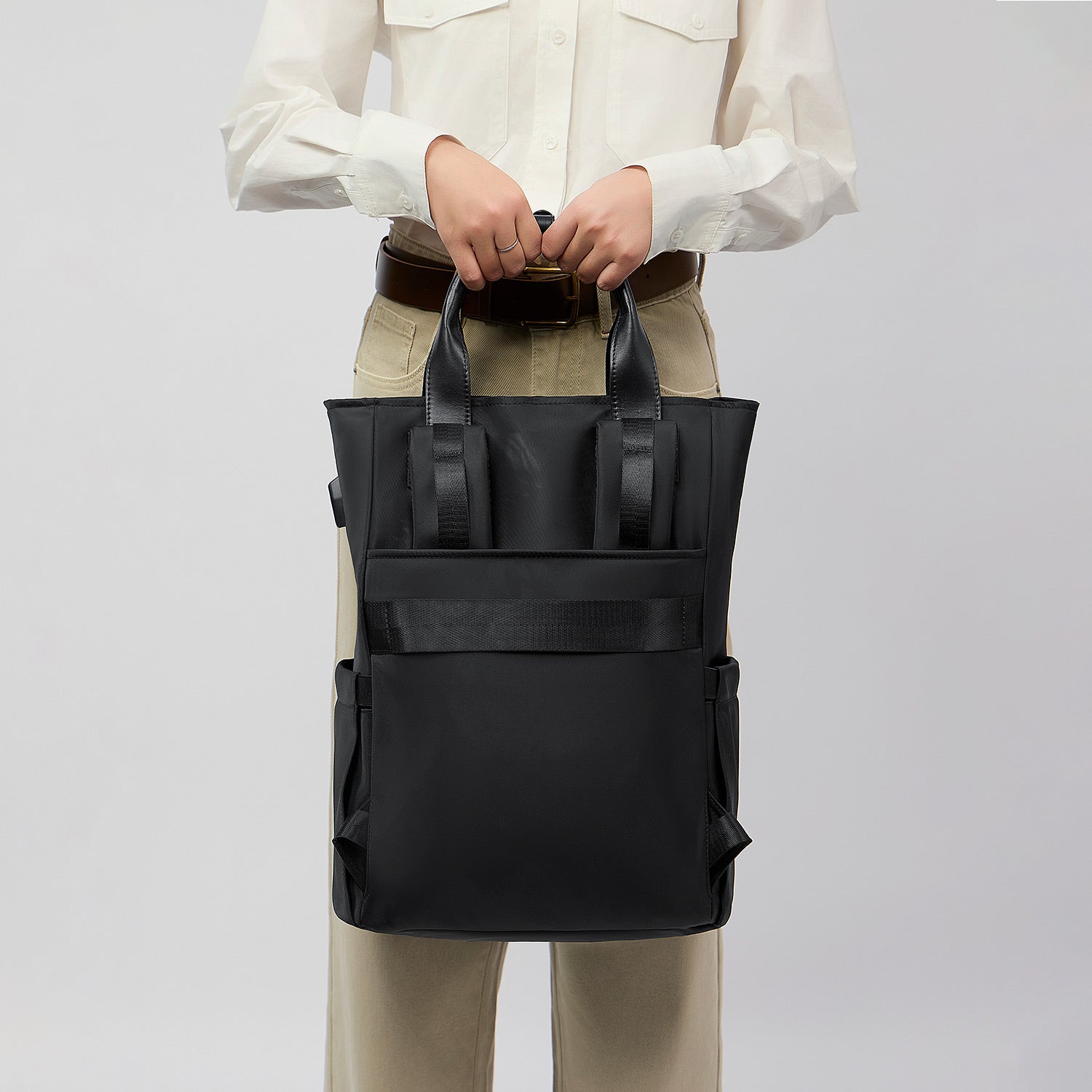 Lake backpack in black – Victoria Hyde London