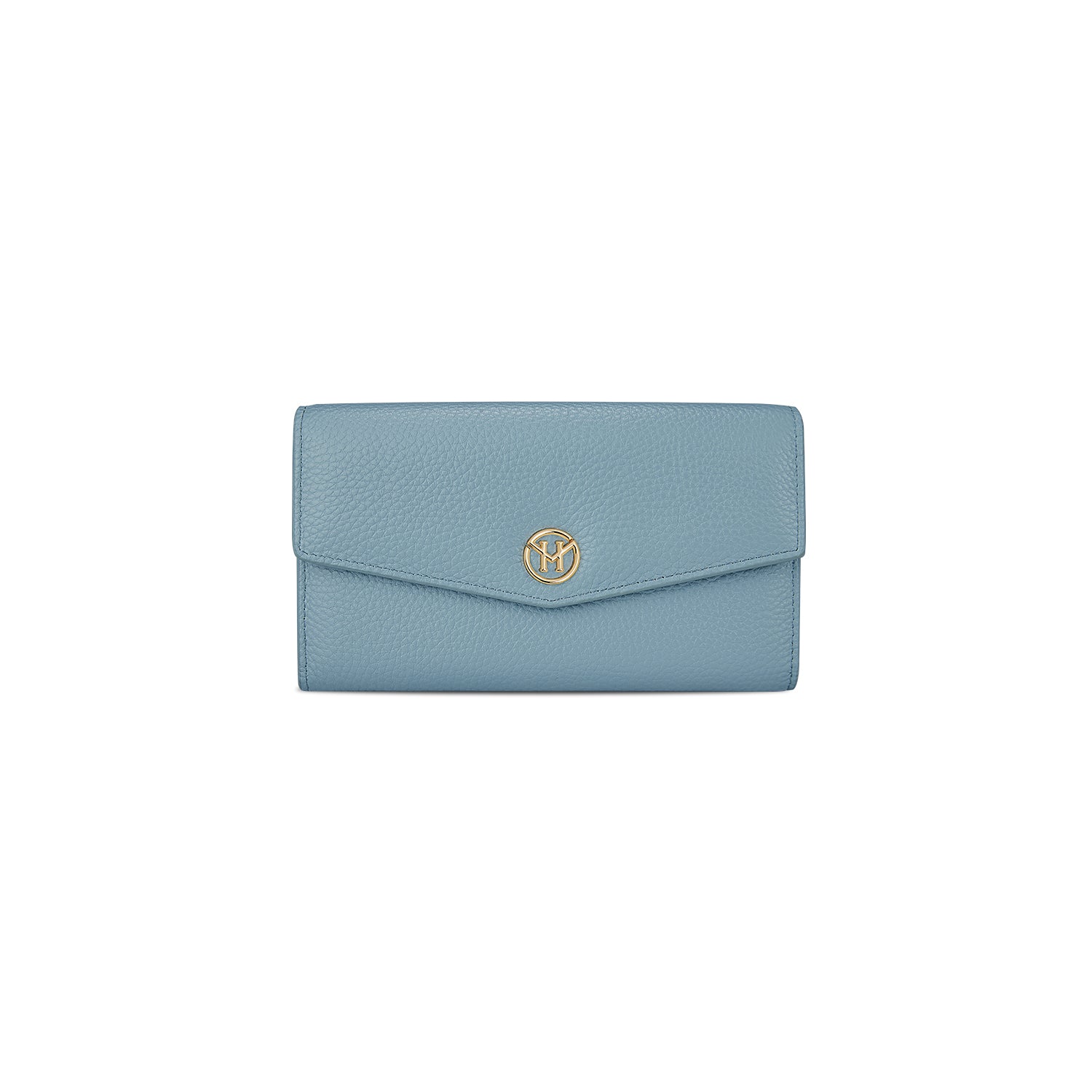 Victoria Hyde genuine leather multifunctional wallet – full-grain leather, removable inner case with coin pocket and 7+7 card slots, elegant British design.

