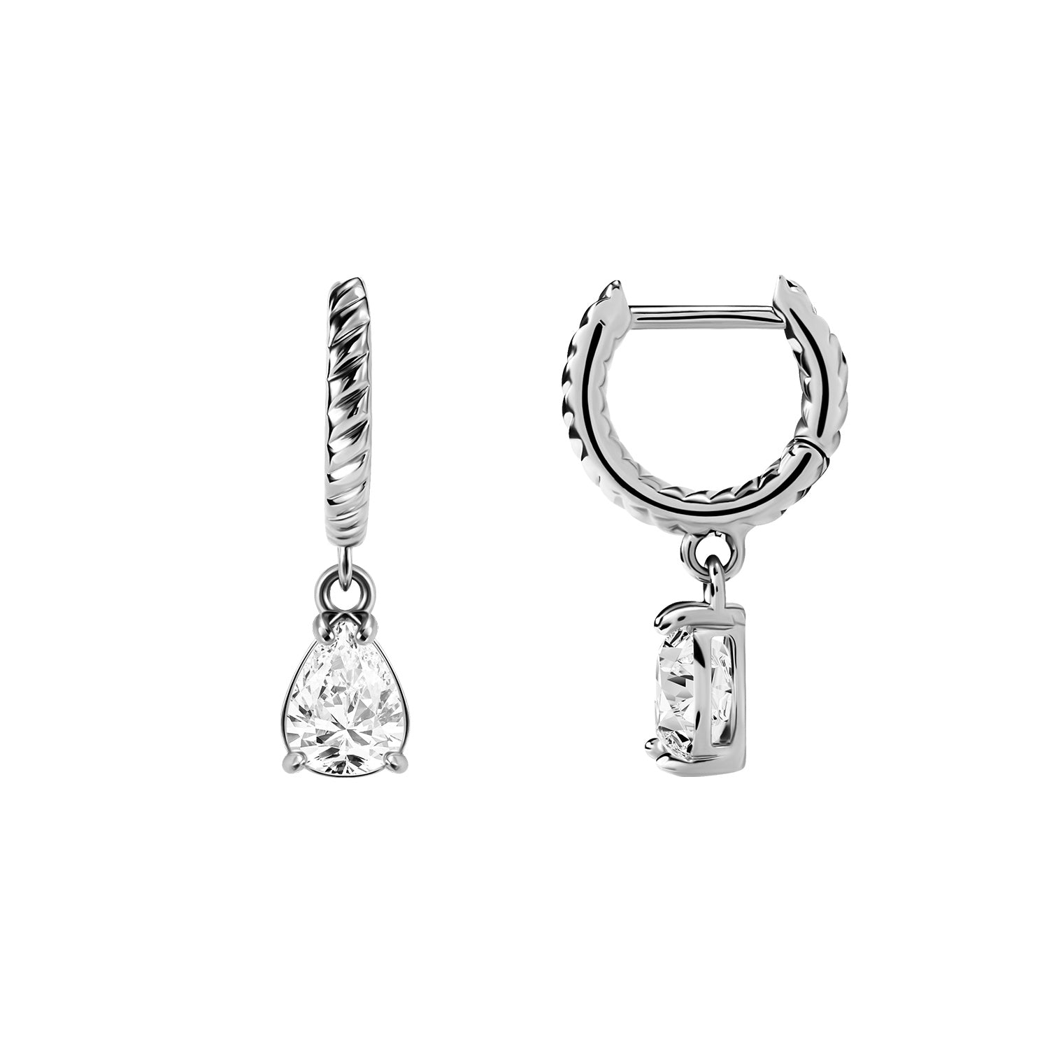 Boucles d'oreilles "Selena" en Argent