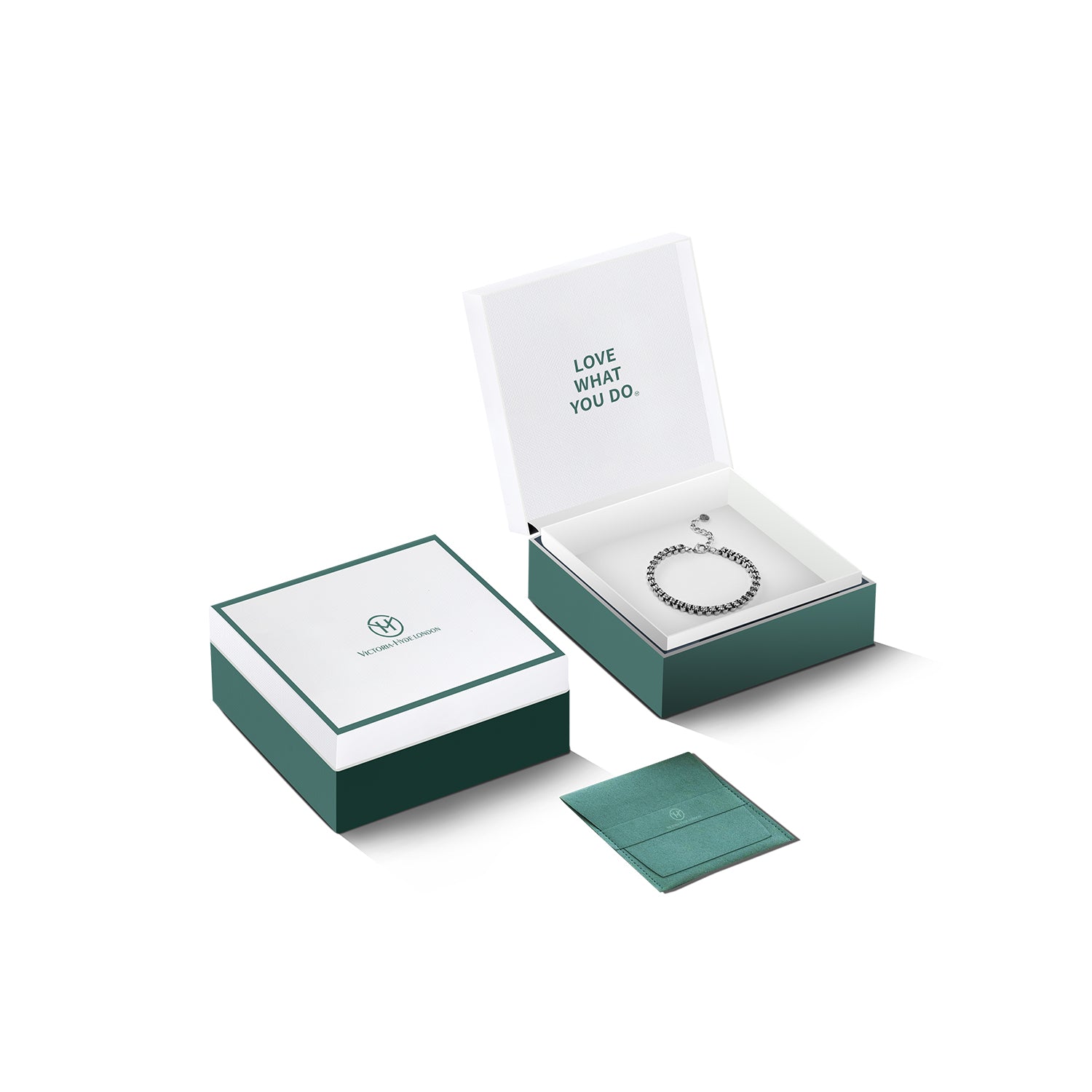 Minimalist Victoria Hyde silver bracelet for men. Timeless, lightweight elegance for casual or formal wear. Perfect understated accessory.