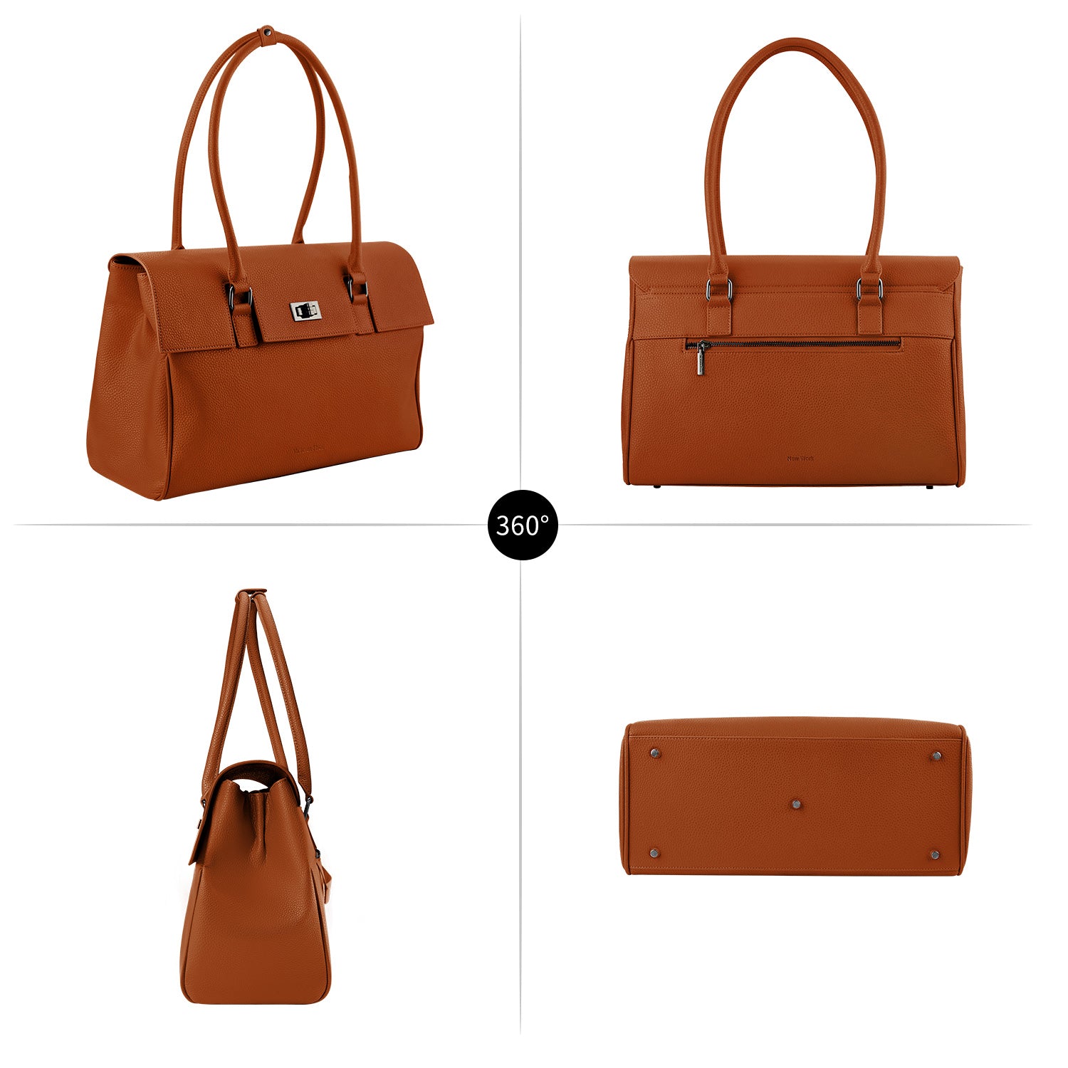 New Work Bag Jolene Brown modern work bag sustainable tote bag with laptop compartment for women in business