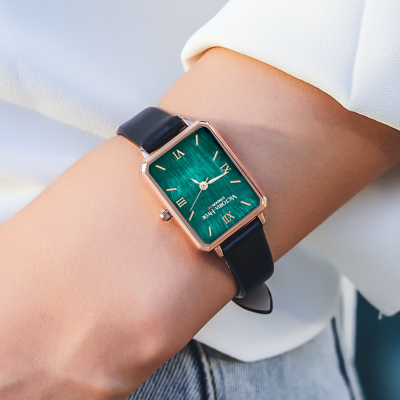 Watch Hampton in Black Green