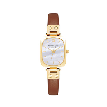 Victoria Hyde London, Vivian, Braun, Frauen Uhr, Elgant, klassisch, vorderansicht
