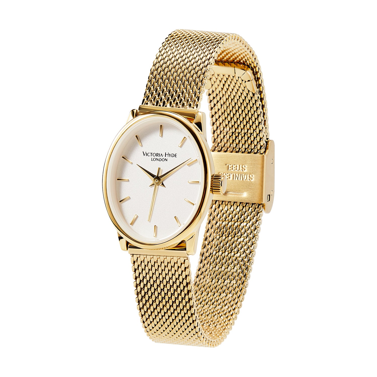 Edith Watch Elegant women's watch with eco-friendly copper alloy case in 22 x 27 x 7.5mm