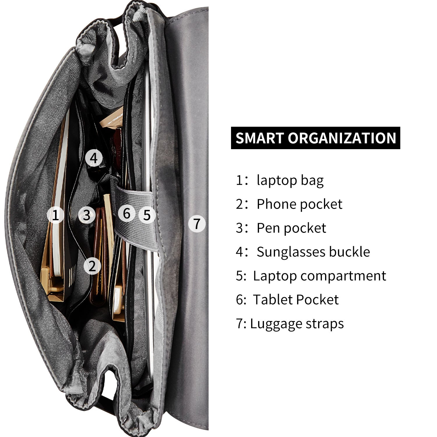 Victoria Hyde London Carlos work backpack – nylon, laptop compartment, organizer, silver hardware, 31x46x15 cm, 0.9 kg, for professionals.