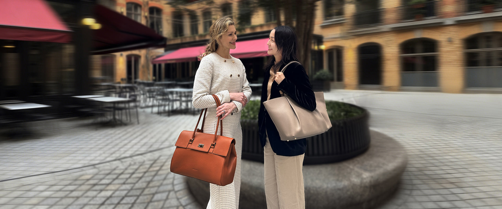 Victoria Hyde London Business Taschen für Damen. Elegante Laptoptaschen und große Shopper fürs Büro - New Work Heroes.