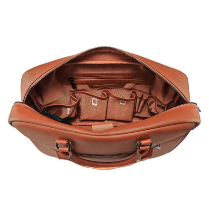 Business-New Work Unisex Tragetasche/Umhängetasche Braun
