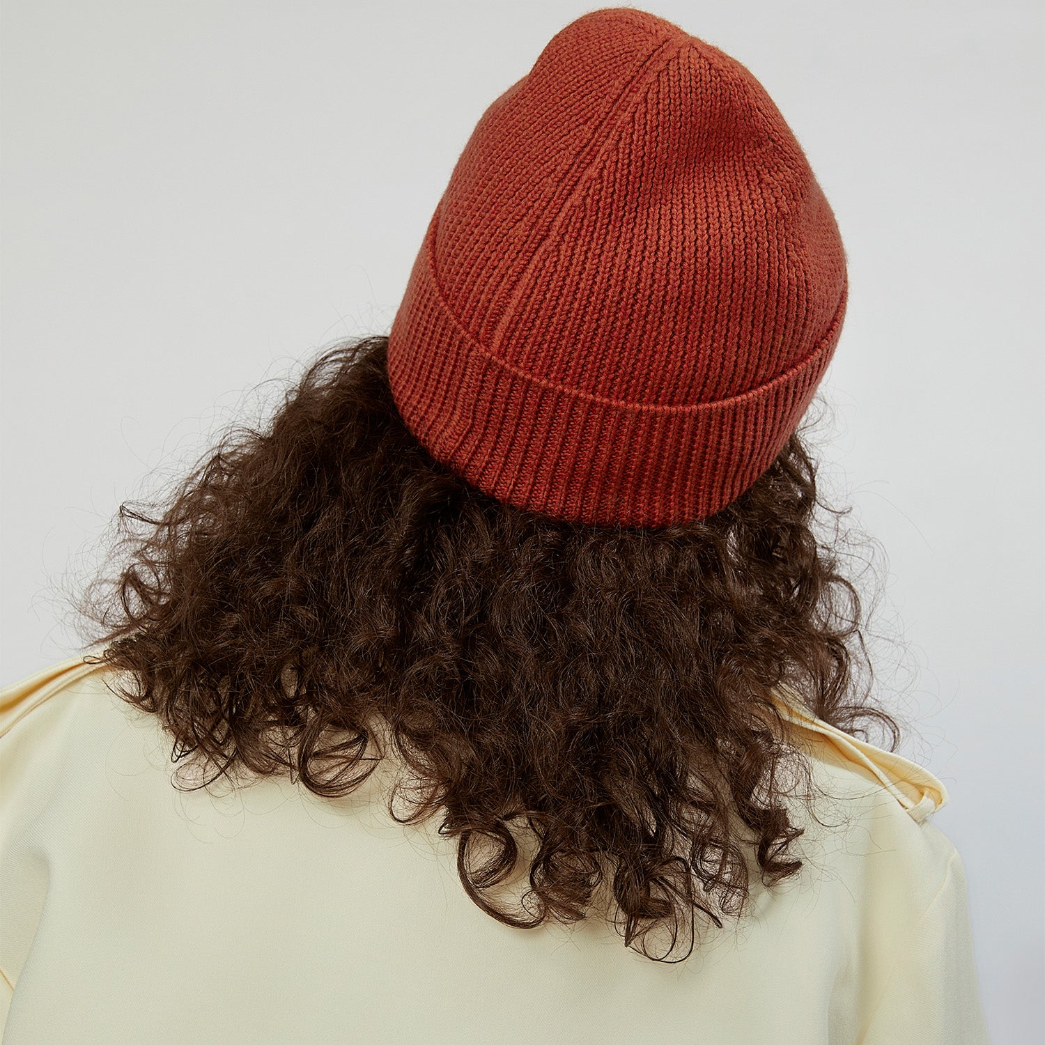 Wool hat Brendt in Reddish-brown for women in business