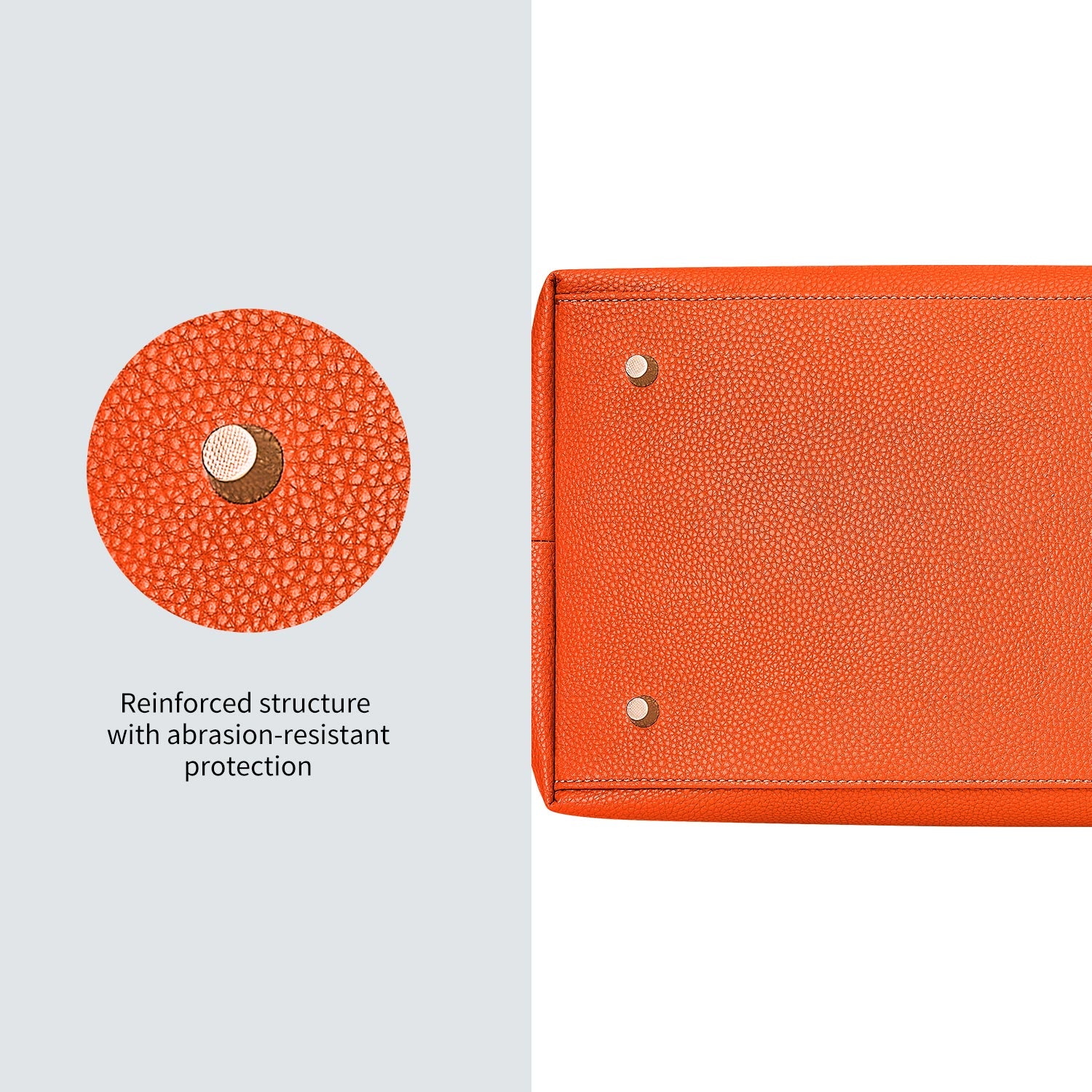 New Work Bag Strive Orange sustainable tote bag with laptop compartment for women in business