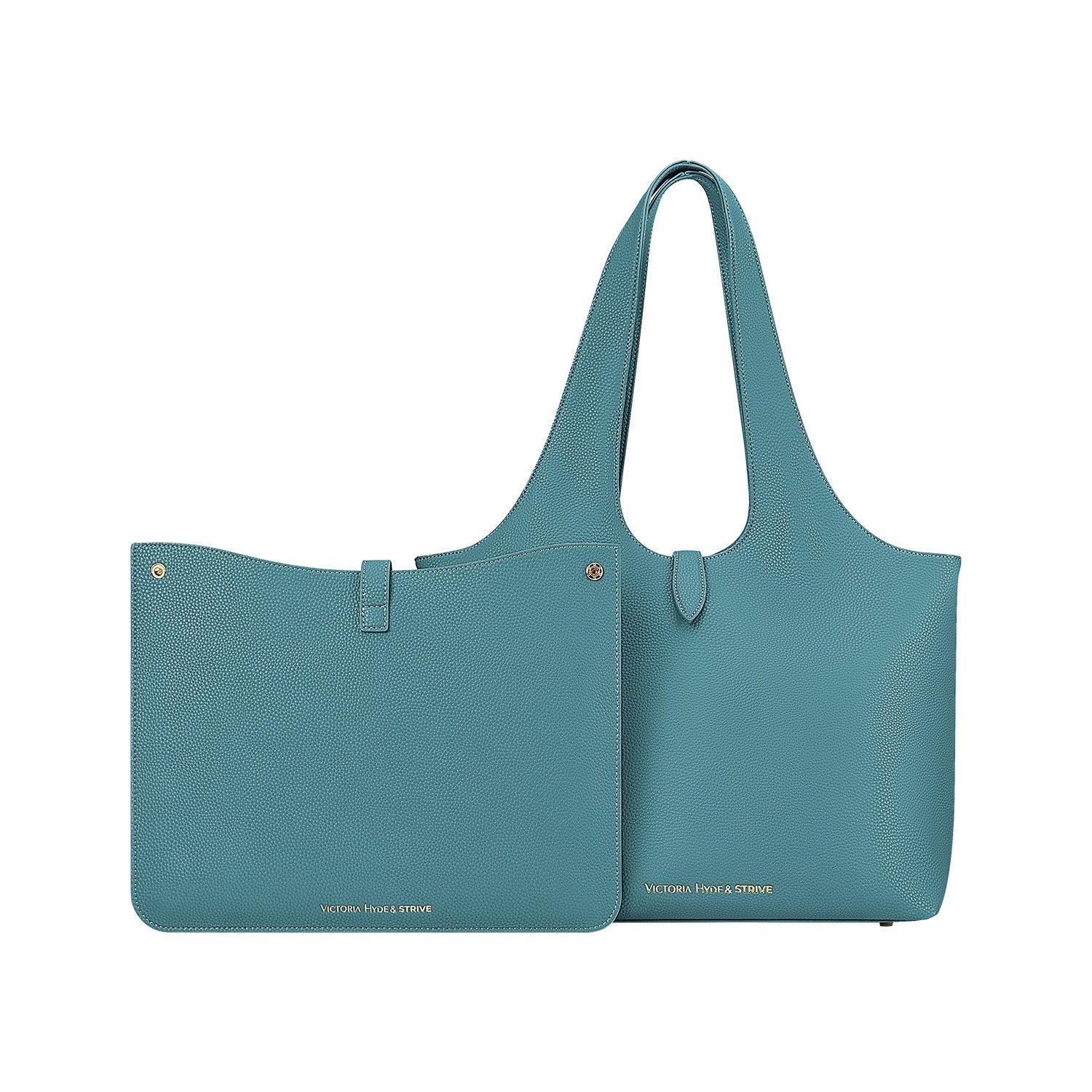 New Work Bag Strive Blue sustainable tote bag with laptop compartment for women in business