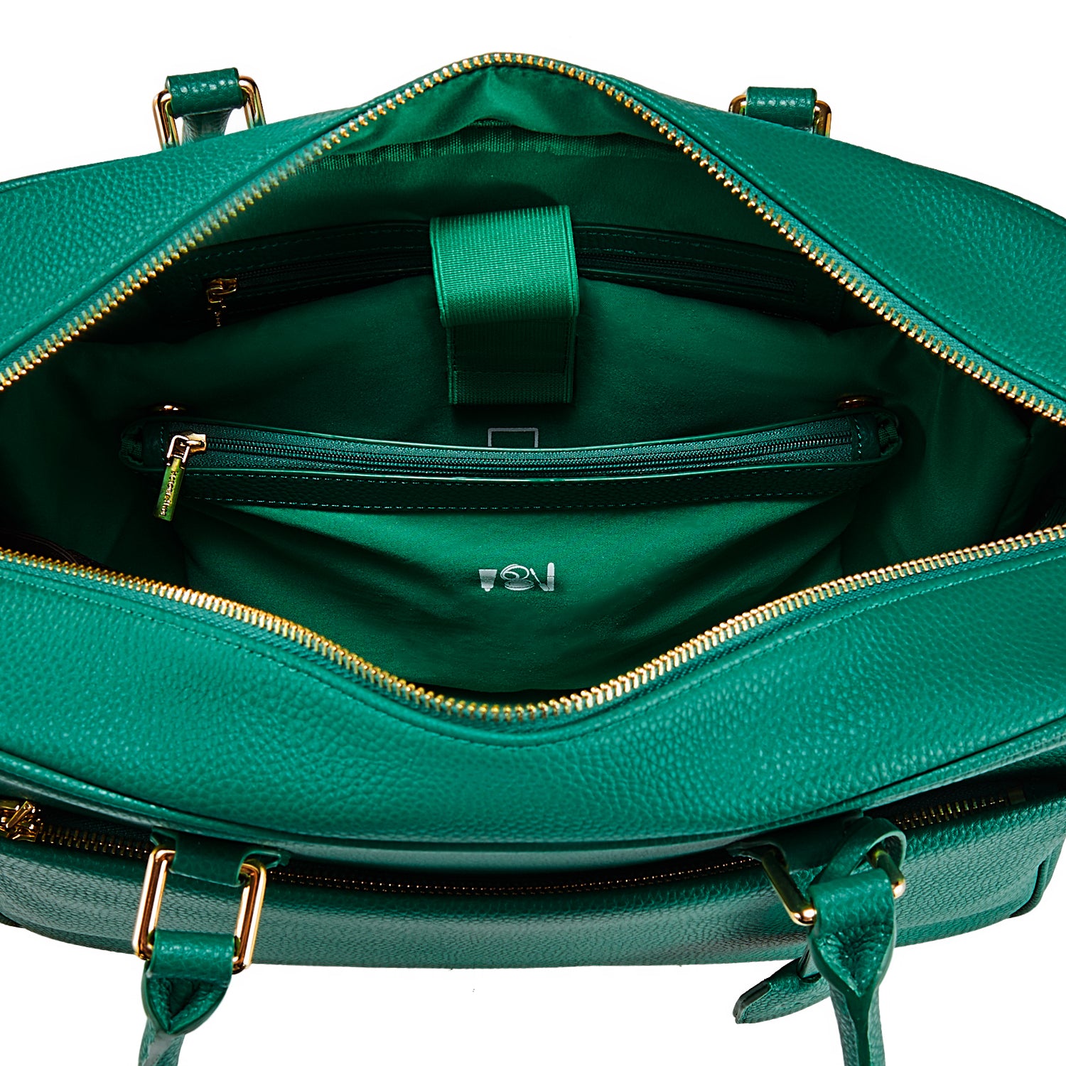 New Work Bag Margaret Green modern work bag sustainable tote bag with laptop compartment for women in business