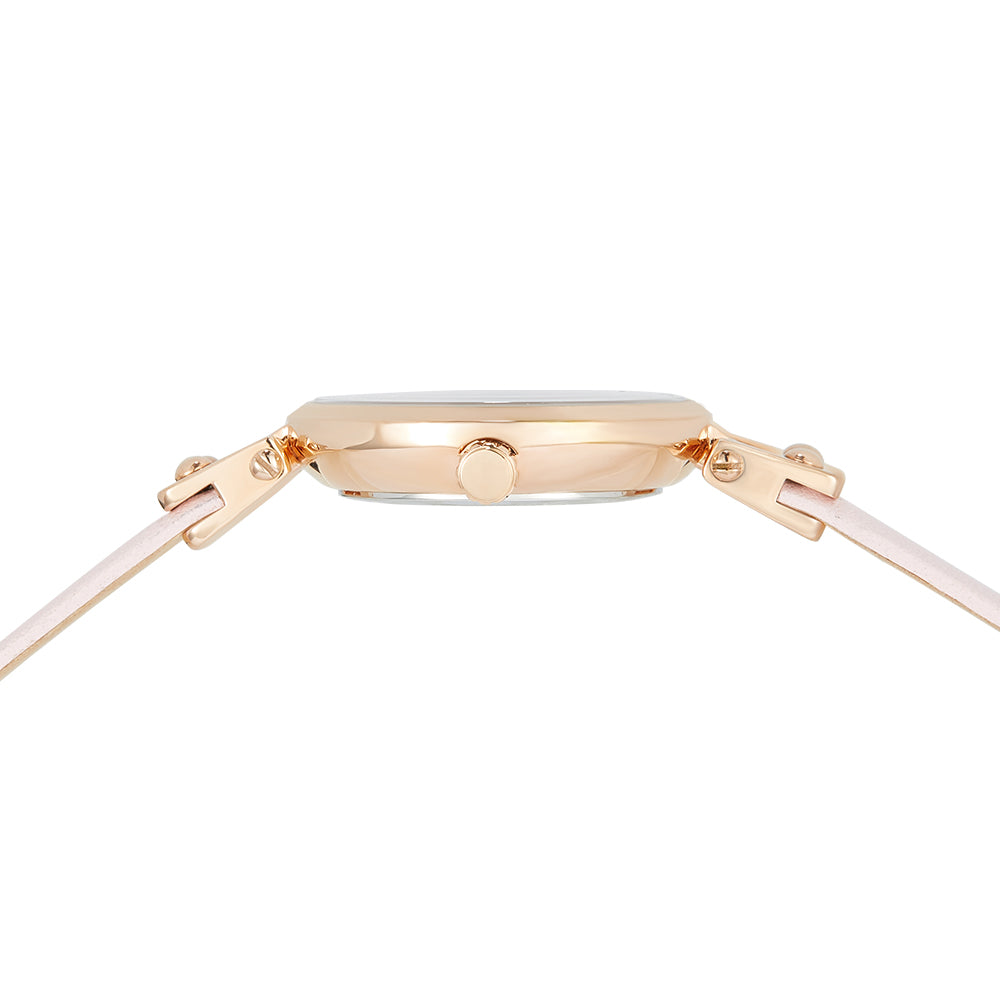 Armbanduhr Princess Charlotte in Roségold Rosa