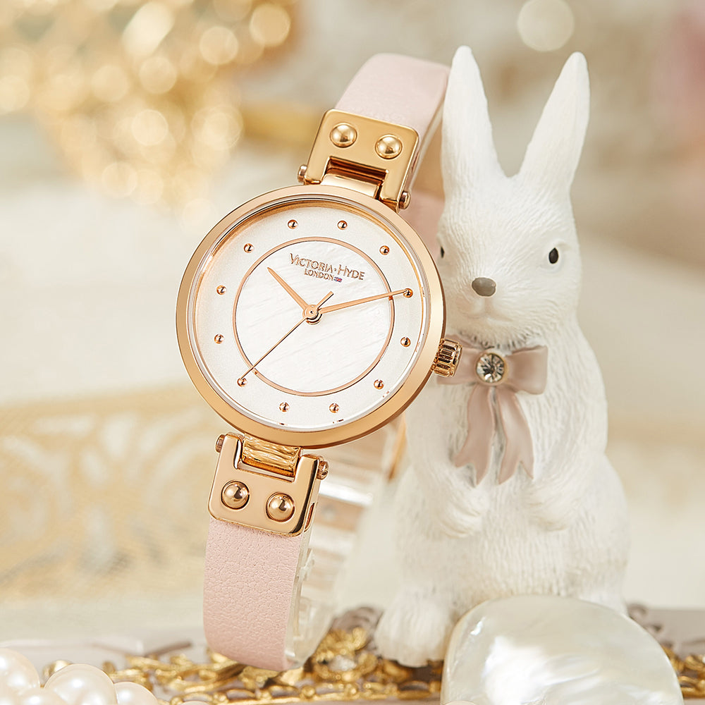 Watch Princess Charlotte in Rosegold-Pink