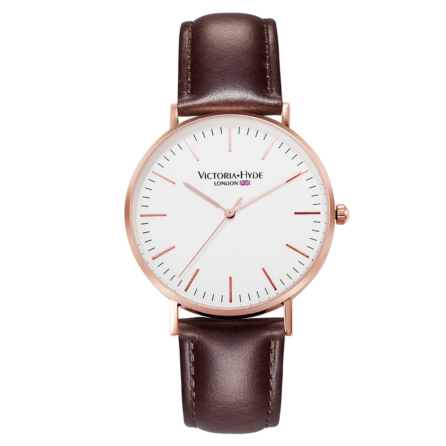 Uhr The City Collection in Braun