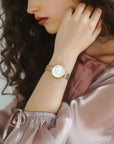 Armbanduhr Pearl Roségold